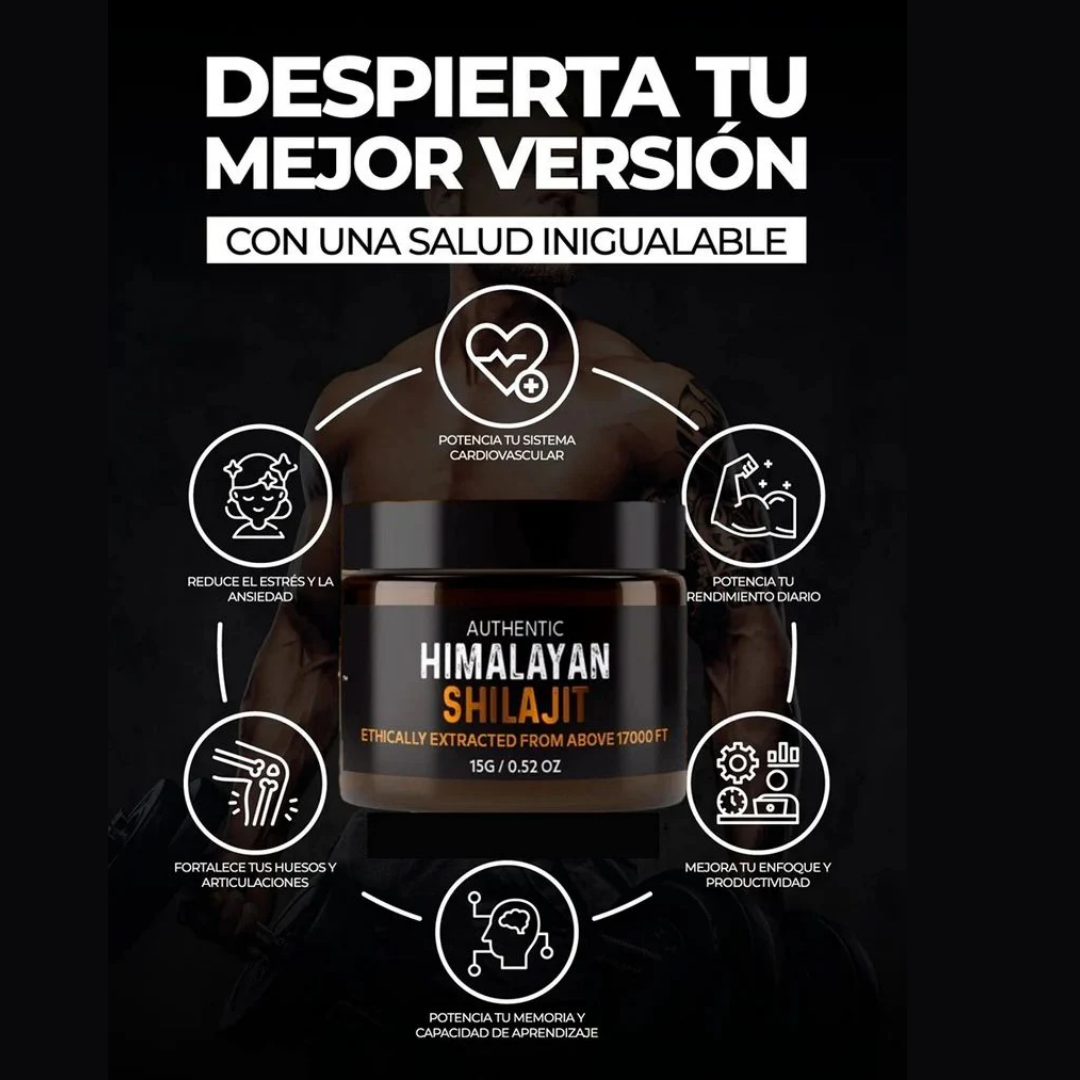 Shilajit Original del Himalaya - 80 gr